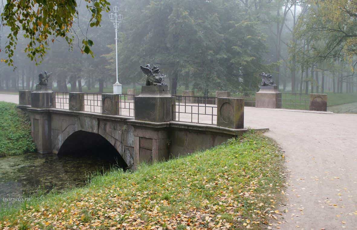 Драконов мост в царском селе фото