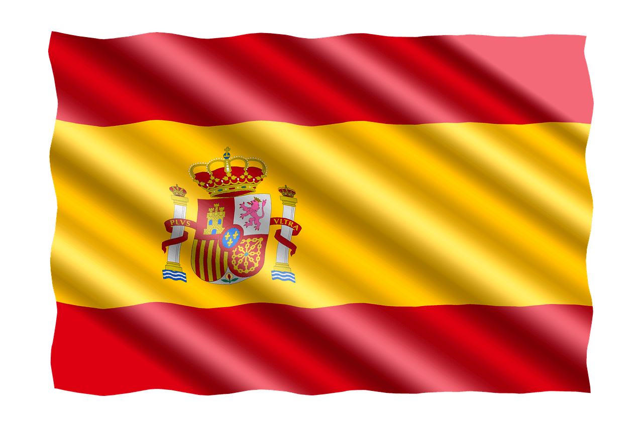 Флаг испании на