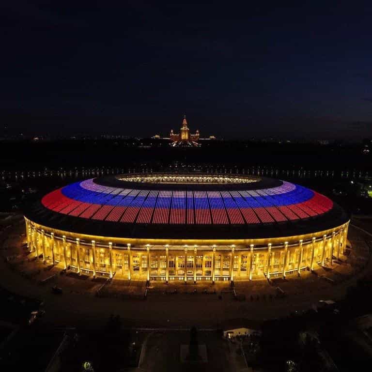 Стадион Лужники в Москве