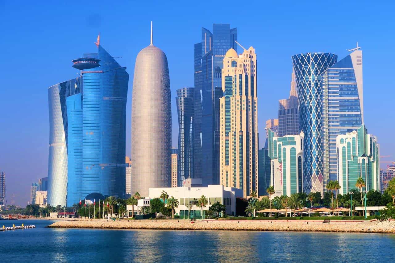 Небоскребы государство Катар