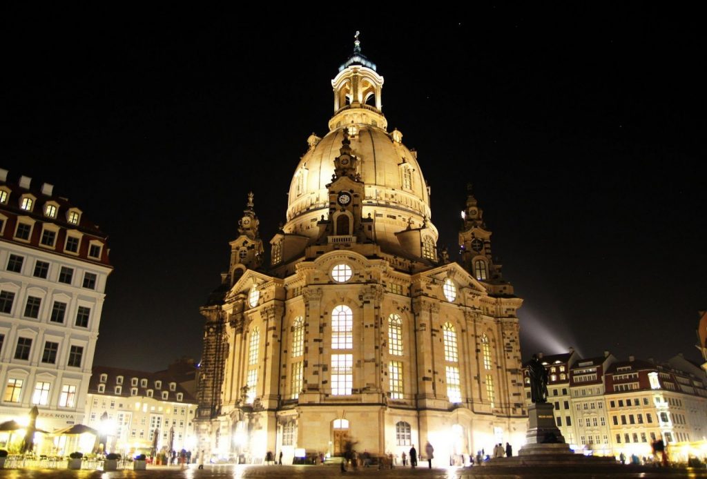 Здание Фрауенкирхе﻿ в городе Дрезден
