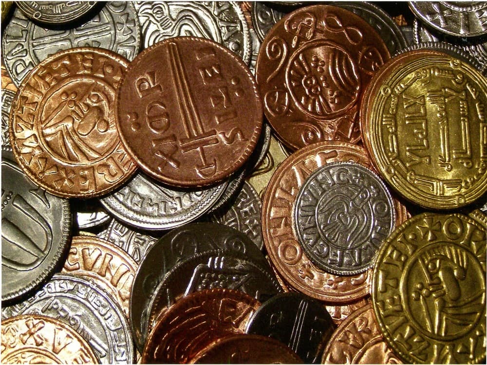 Древние монеты викингов