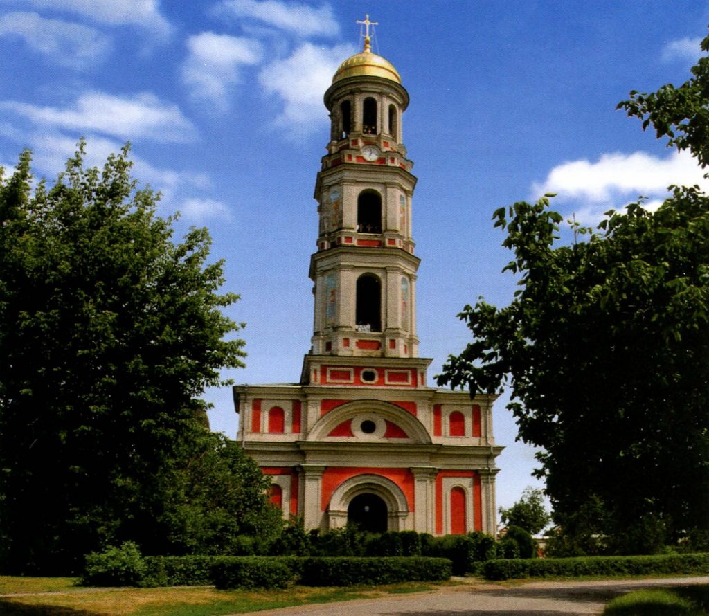 колокольня Свято-Вознесенского Ново-Нямецкого монастыря в Кицканах