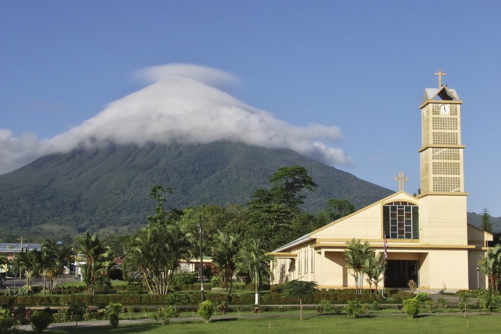 Вулкан в Коста-Рика