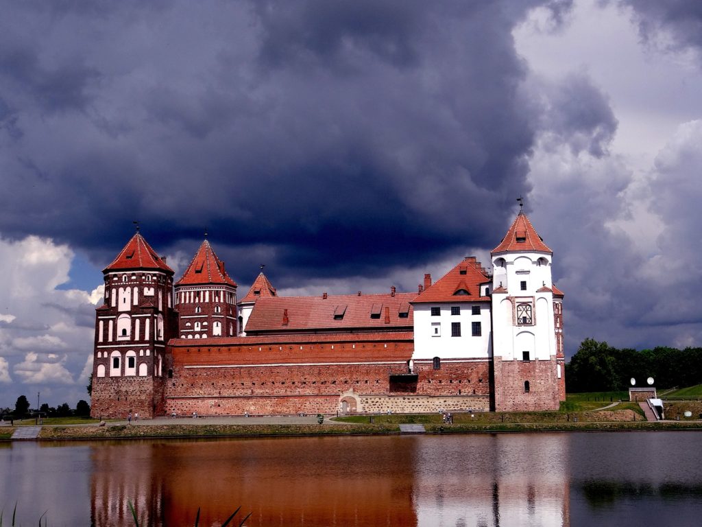 Мирский замок - объект Всемирного наследия ЮНЕСКО на территории Беларуси